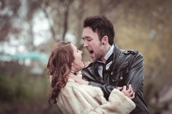 Novo casal — Fotografia de Stock