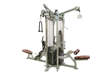 bir spor salonu aparatı