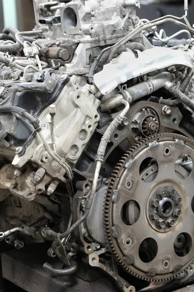 Auto motor reparatie — Stockfoto