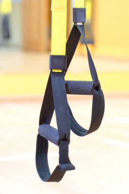 bir modern fitness salonunda hava şeritler 