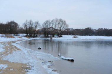 donmuş kış Gölü