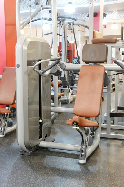 Fitness hall with fitness equipment — Stock Photo, Image