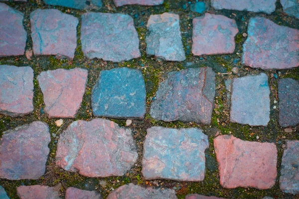 Fondo con la imagen de un pavimento de piedra —  Fotos de Stock