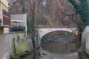 Prag 'da küçük köprü