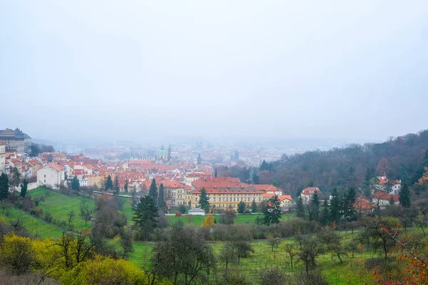 Panorama of a historical part of Prague — Stock Photo, Image