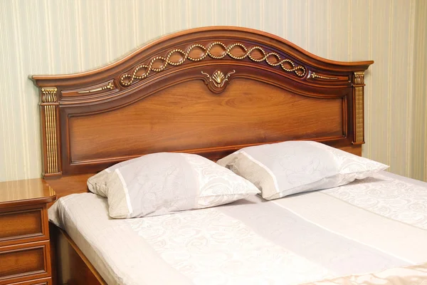 Спальня отеля — стоковое фото