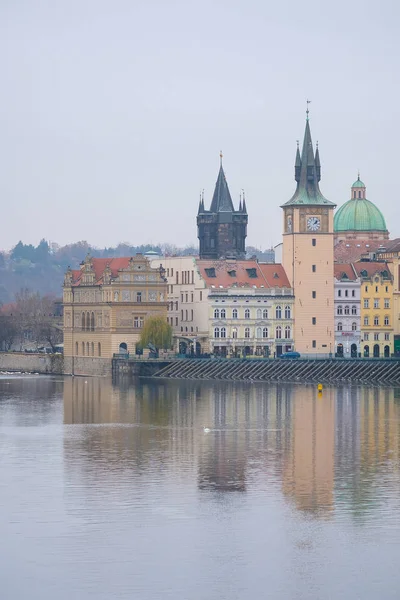 Panorama de una antigua Praga —  Fotos de Stock