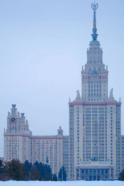Bina Moskova Üniversitesi — Stok fotoğraf