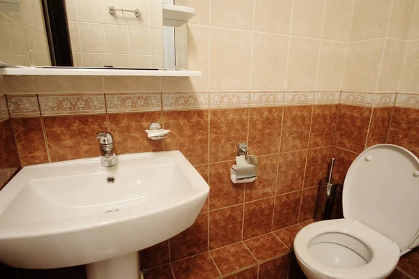 Toilette in un hotel — Foto Stock