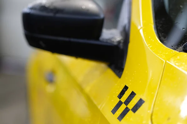 Taxi car close up — Stock Photo, Image