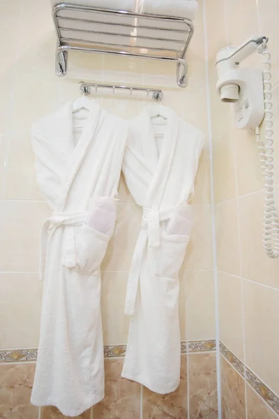 Imagem de roupões de banho femininos — Fotografia de Stock