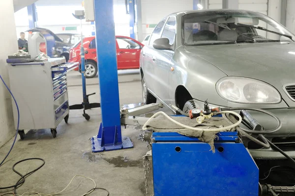 Estación de reparación de coches — Foto de Stock