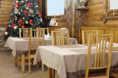  Cafe ahşap bir evde