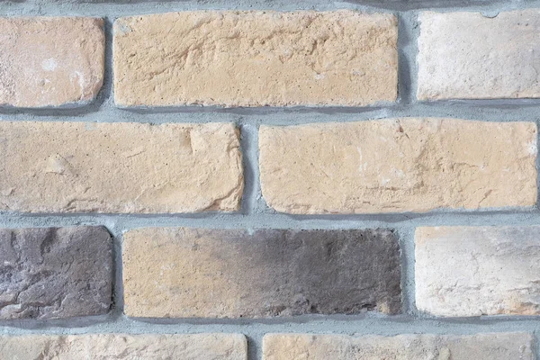 Imagen de una pared de ladrillo de piedra — Foto de Stock