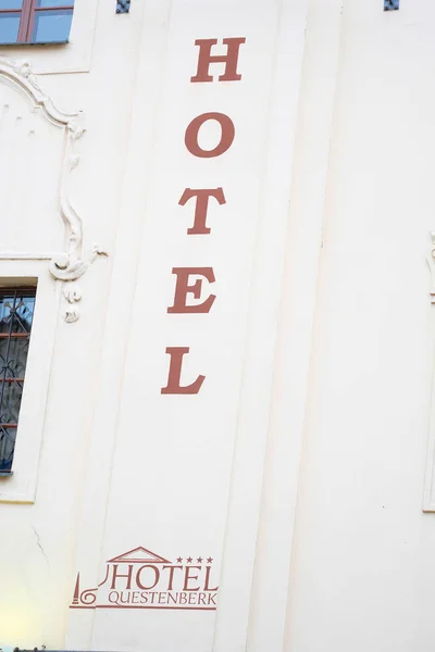 Signboard in Prague — Stock Photo, Image