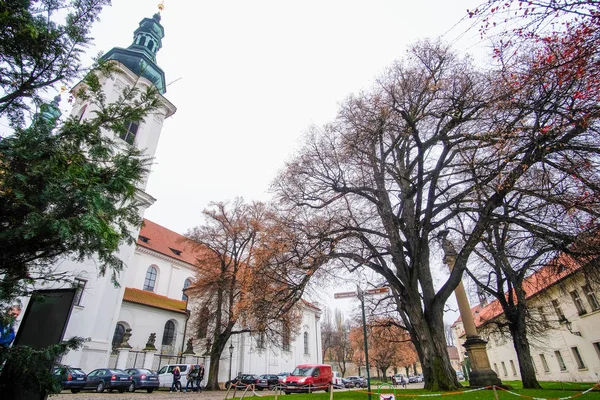 Katedra w centrum Pragi — Zdjęcie stockowe