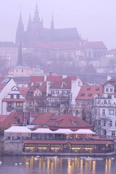Panorama starej Pragi — Zdjęcie stockowe