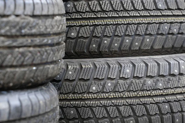 Patrón de fondo del neumático —  Fotos de Stock