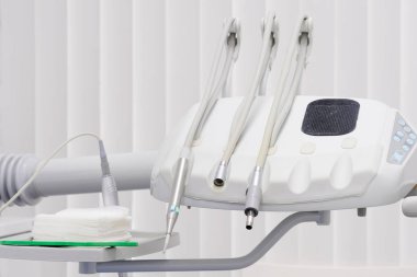 Dişçi ekipman yakın çekim