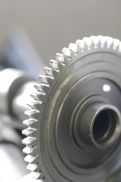 toothed wheel of a car camshaft