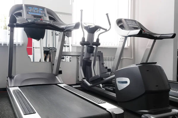 Interno di una sala fitness — Foto Stock