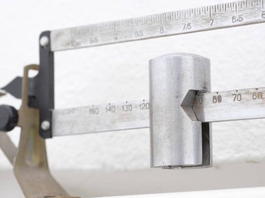 Tıbbi ölçek yakın çekim