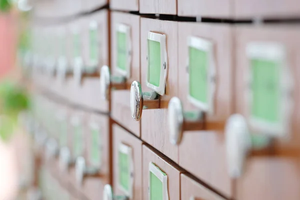 Image of library catalog — Stock Photo, Image