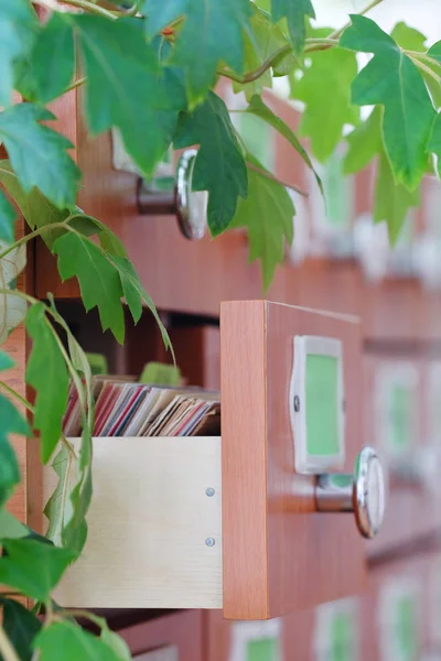 Immagine del catalogo della biblioteca — Foto Stock