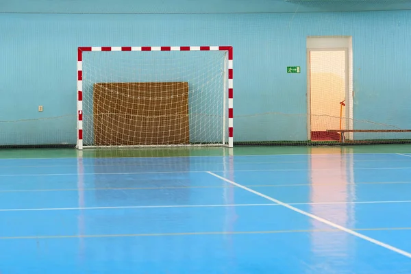 Sport hall for soccer or handball — Stock Photo, Image