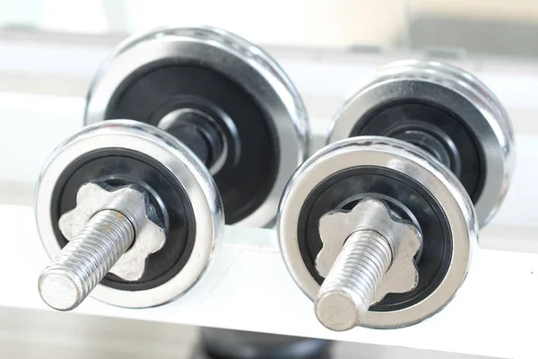 The image of barbells — Stock Photo, Image
