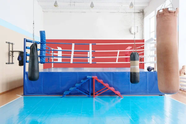 Interior of a boxing hall — Stock Photo, Image