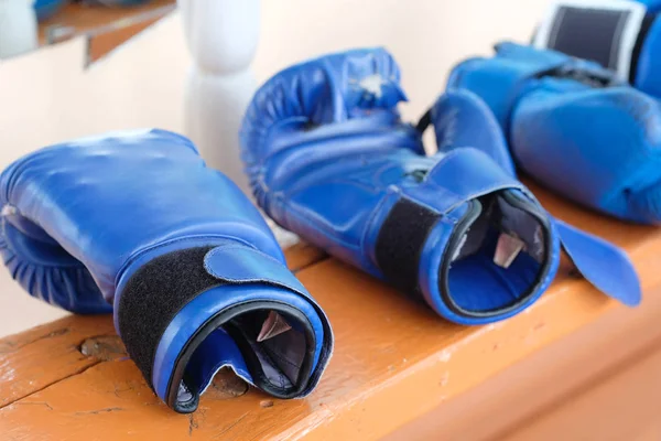 Boxing gloveses close up — Stock Photo, Image