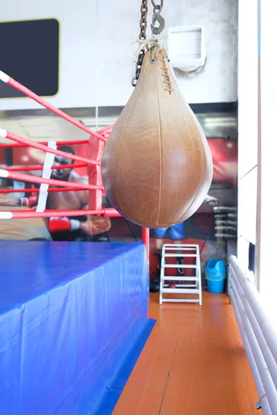 Интерьер боксерского зала — стоковое фото
