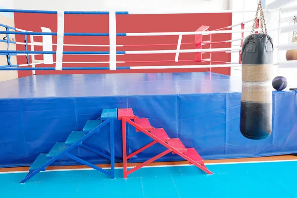 Interior of a boxing hall — Stock Photo, Image