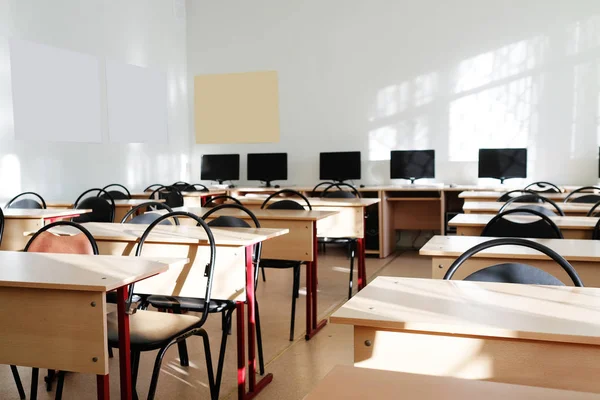 Interiør af en skoleklasse - Stock-foto