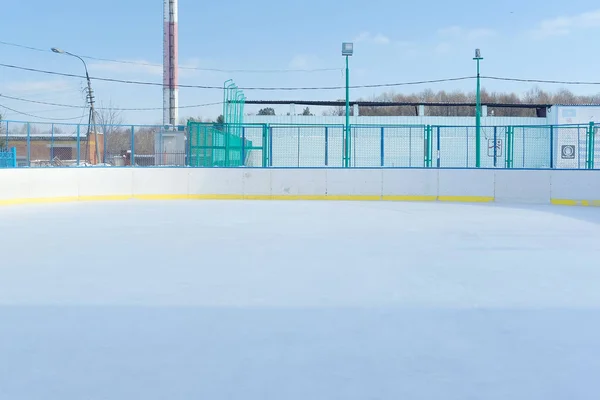 Gambar dari stadion musim dingin — Stok Foto