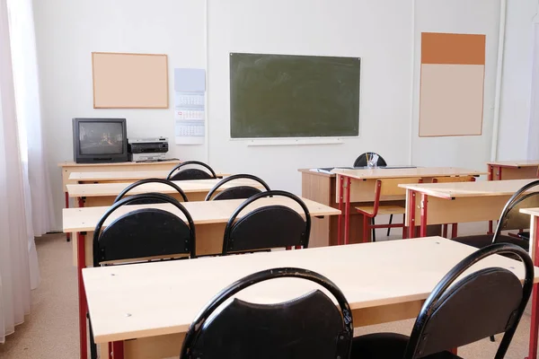 Interior de una clase escolar — Foto de Stock