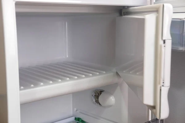 Open refrigerator close up — Stock Photo, Image