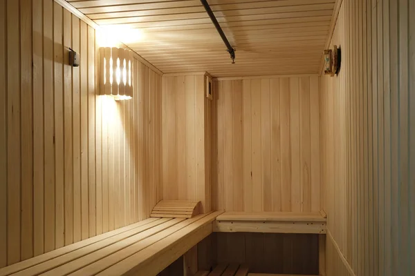 Sauna-Schwitzraum — Stockfoto