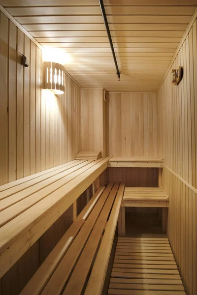 Sauna-Schwitzraum — Stockfoto