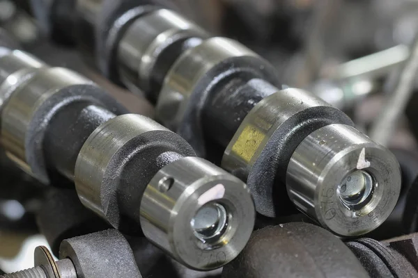 Close up camshaft — Stock Photo, Image