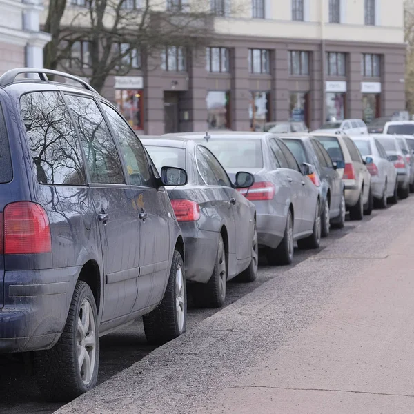 Les parkings à Helsinki — Photo