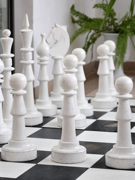 Bis jeu d'échecs dans un hôtel — Photo