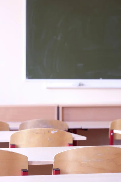 Interior de una clase escolar — Foto de Stock