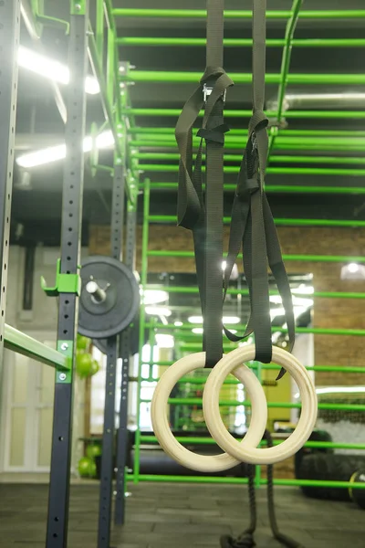 Interior of a fitness hall — Stock Photo, Image