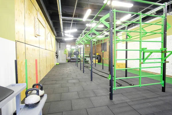 Interior of a fitness hall — Stock Photo, Image