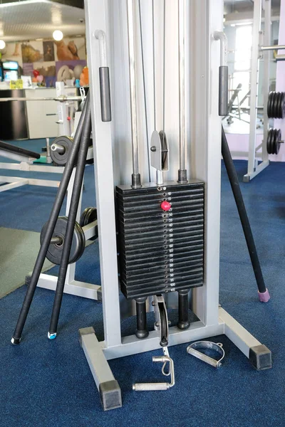 Interior of a fitness hall — Stock Photo, Image