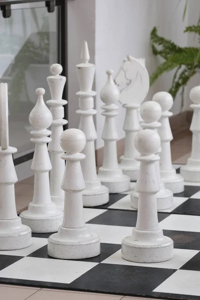 Бис шахматы в отеле — стоковое фото