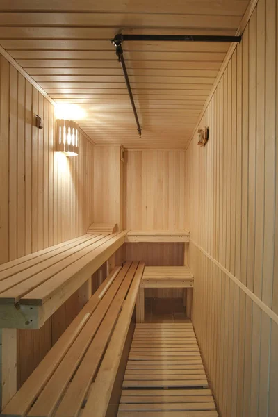 Sauna-Schwitzraum — Stockfoto