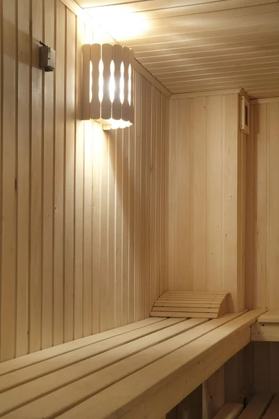 Sauna-Schwitzraum — Stockfoto